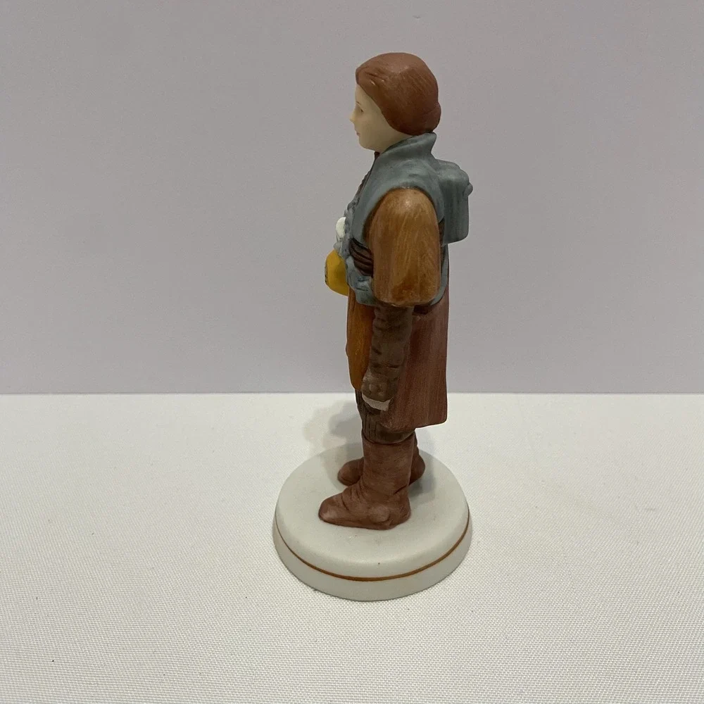 Star Wars Return of the Jedi Princess Leia Porcelain Figurine Hand Painted VTG‎